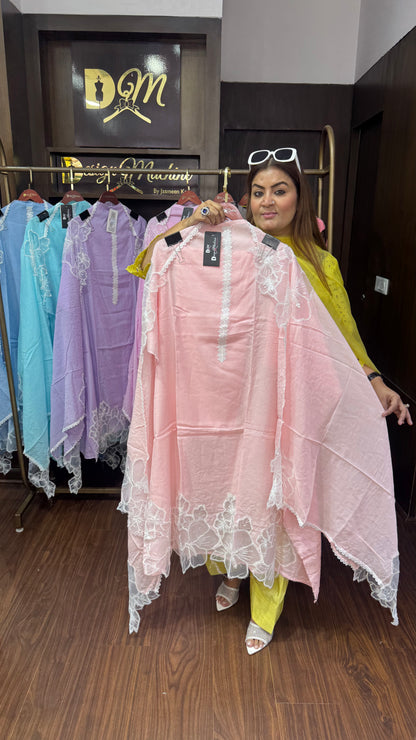 Saira (Malmal Cotton Unstitch Suit)