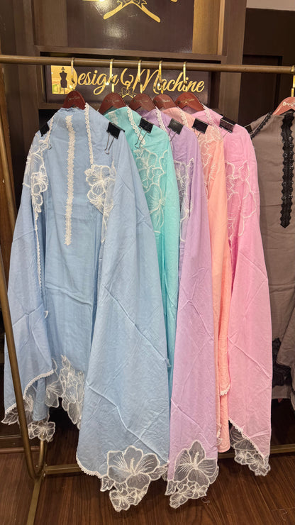 Saira (Malmal Cotton Unstitch Suit)