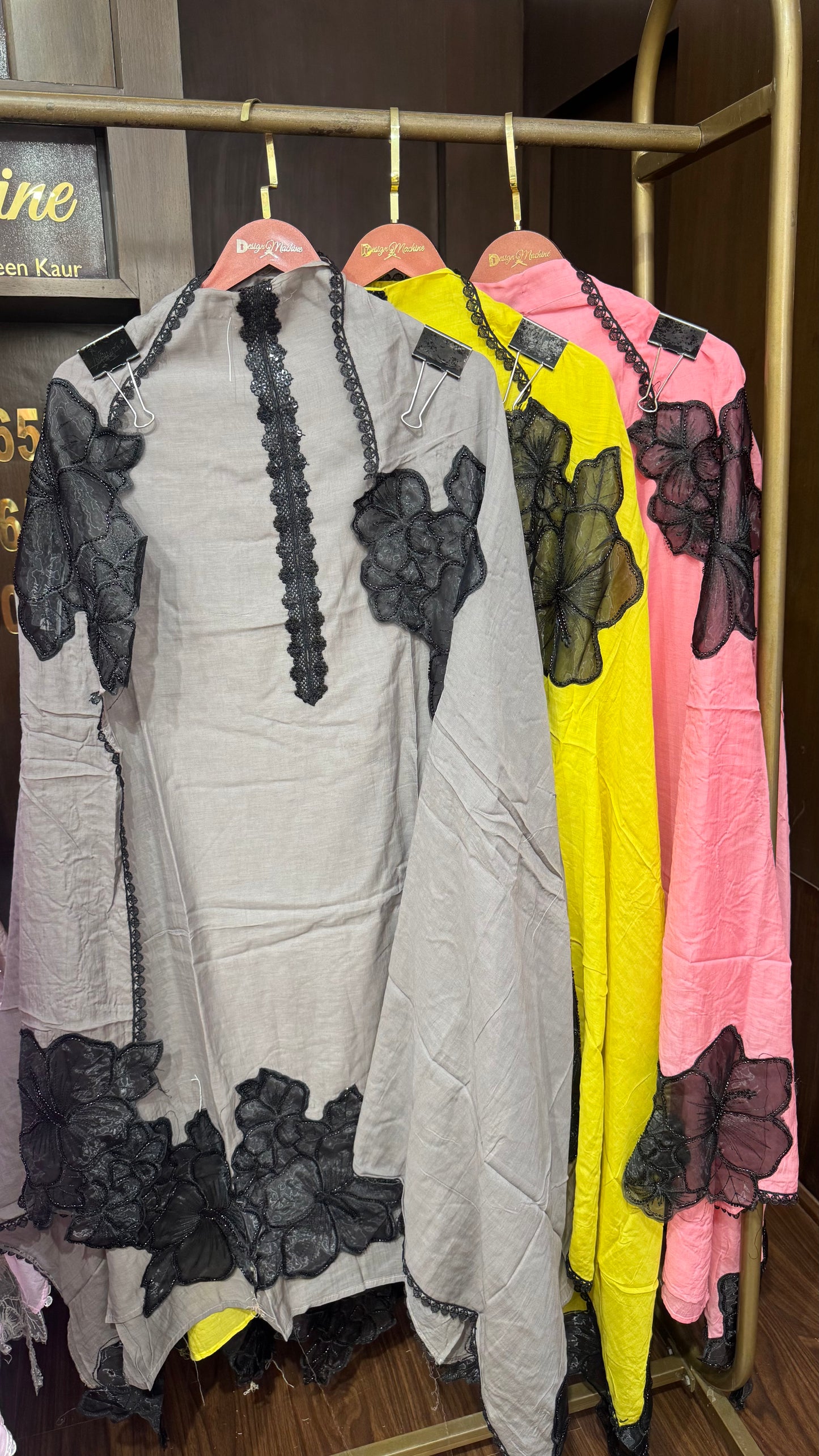 Saira (Malmal Cotton Unstitch Suit)