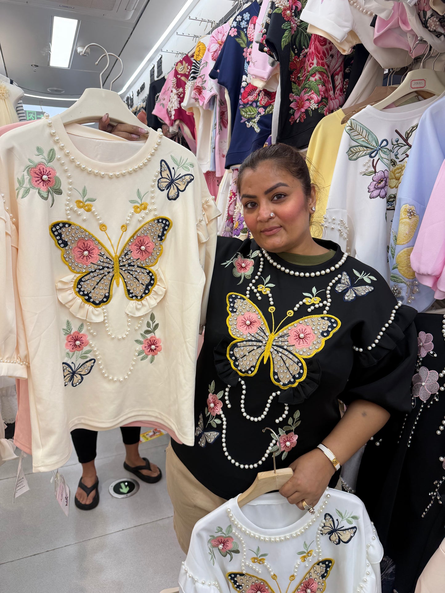Premium Pearl Embellished Top