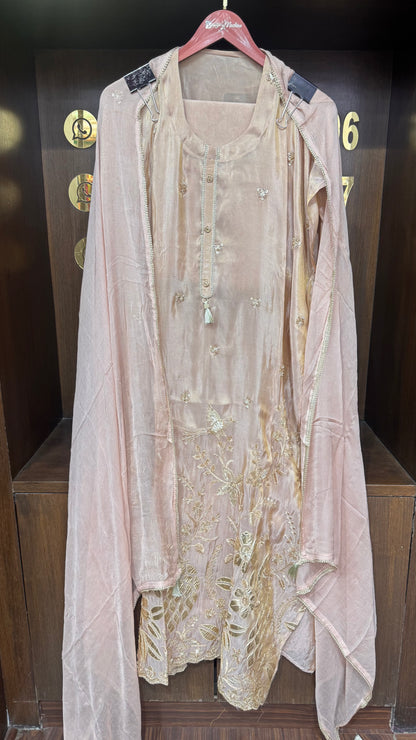 Nazakat (Shimmer Tissue Unstitch Suit)