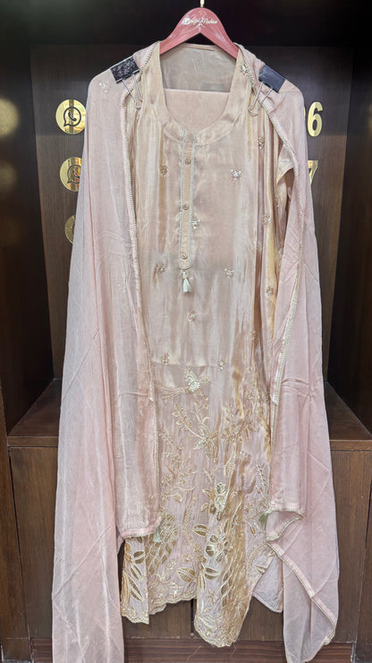Nazakat (Shimmer Tissue Unstitch Suit)