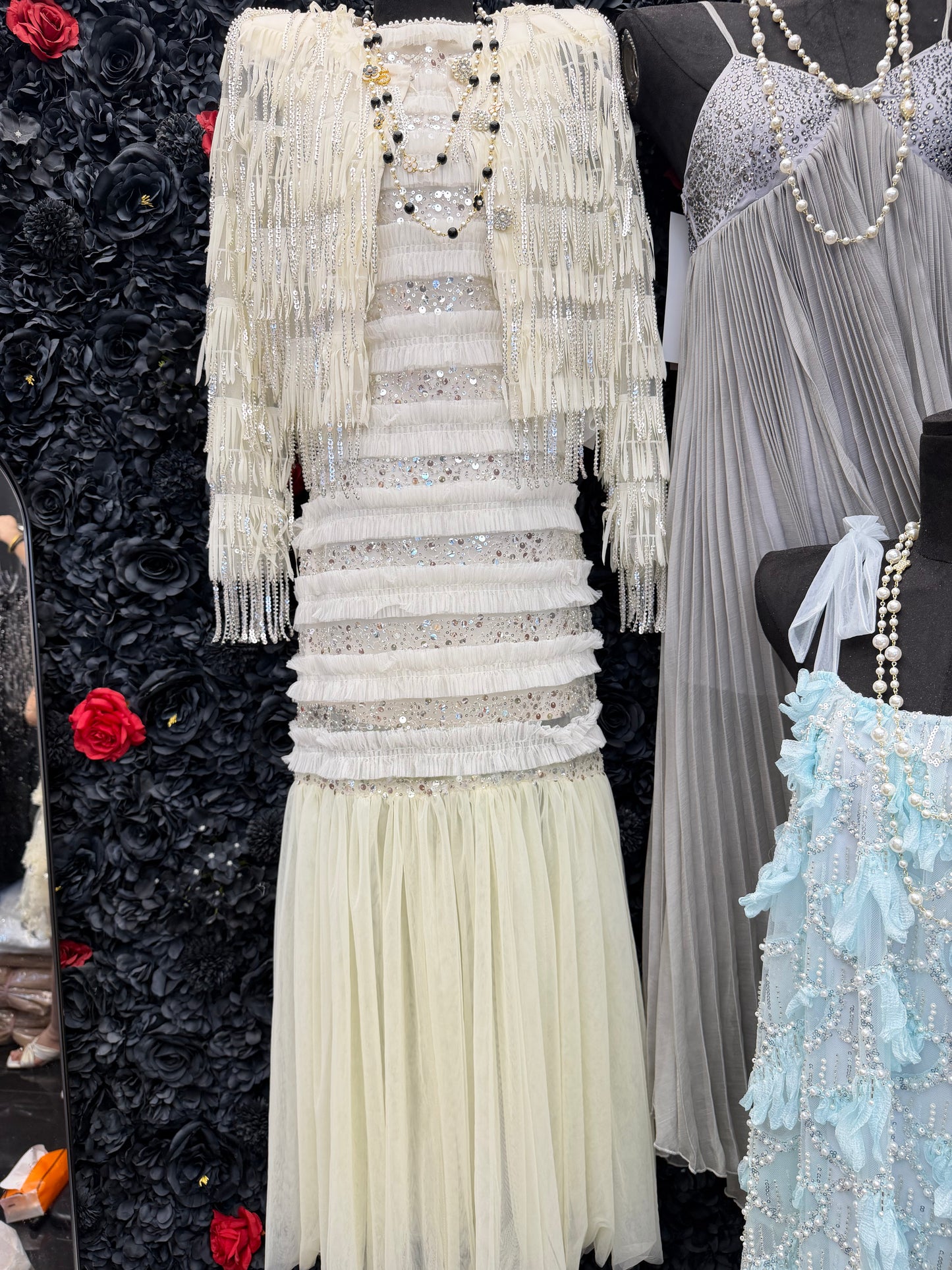 Luxury Premium Dress with Designer Shrug