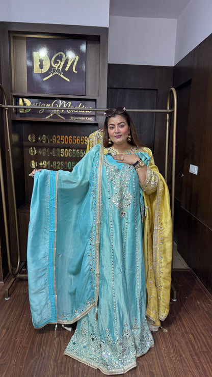 Aaisha (Glass Tissue Anarkali)