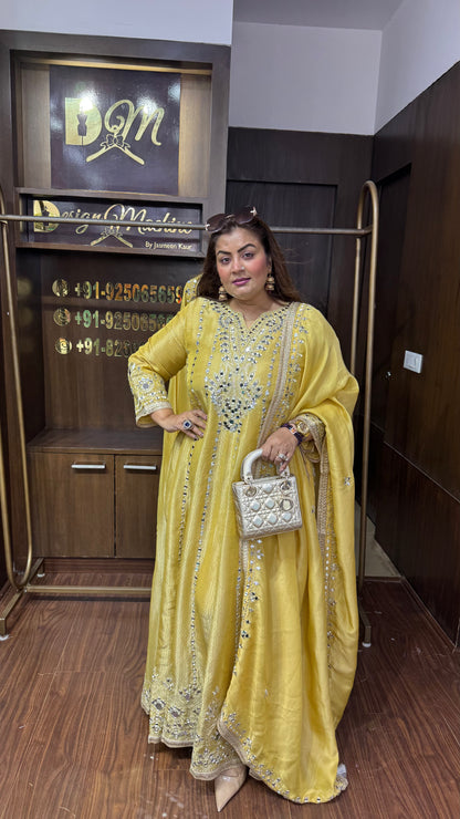 Aaisha (Glass Tissue Anarkali)
