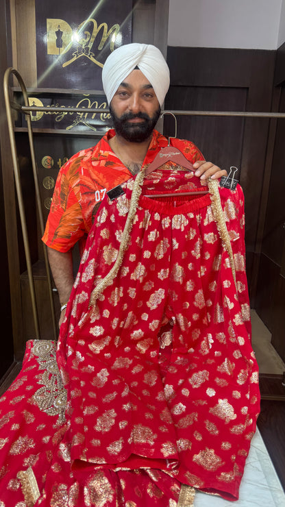 Vayra Banarasi Georgette Suit