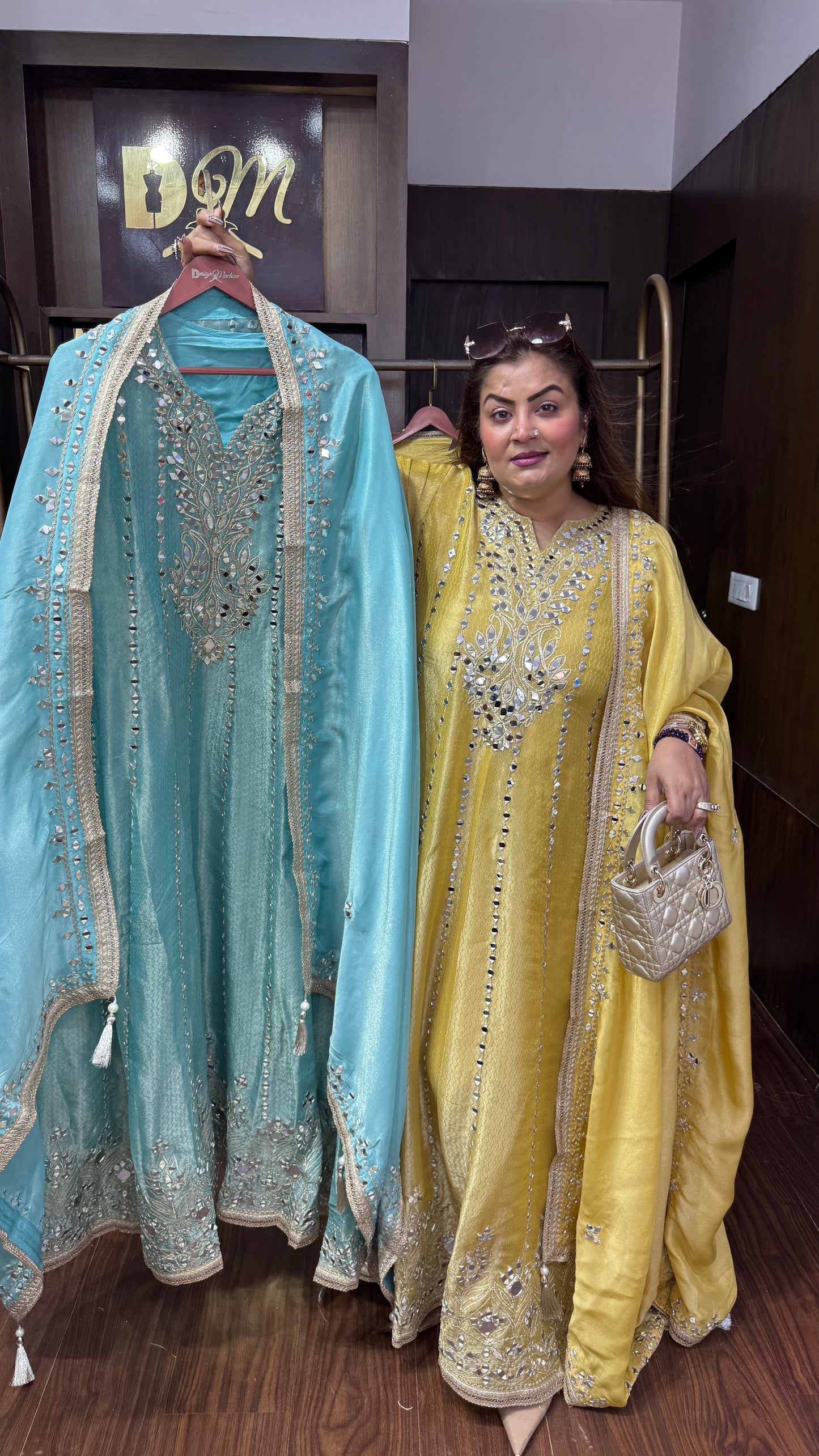 Aaisha (Glass Tissue Anarkali)