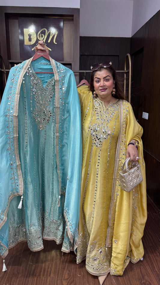 Aaisha (Glass Tissue Anarkali)