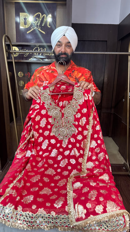 Vayra Banarasi Georgette Suit