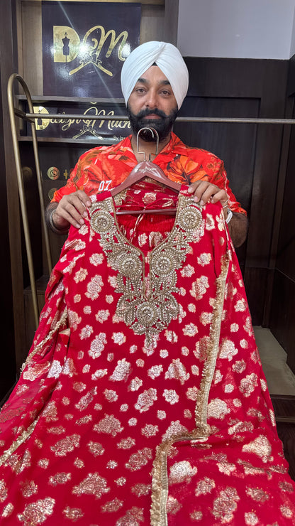 Vayra Banarasi Georgette Suit