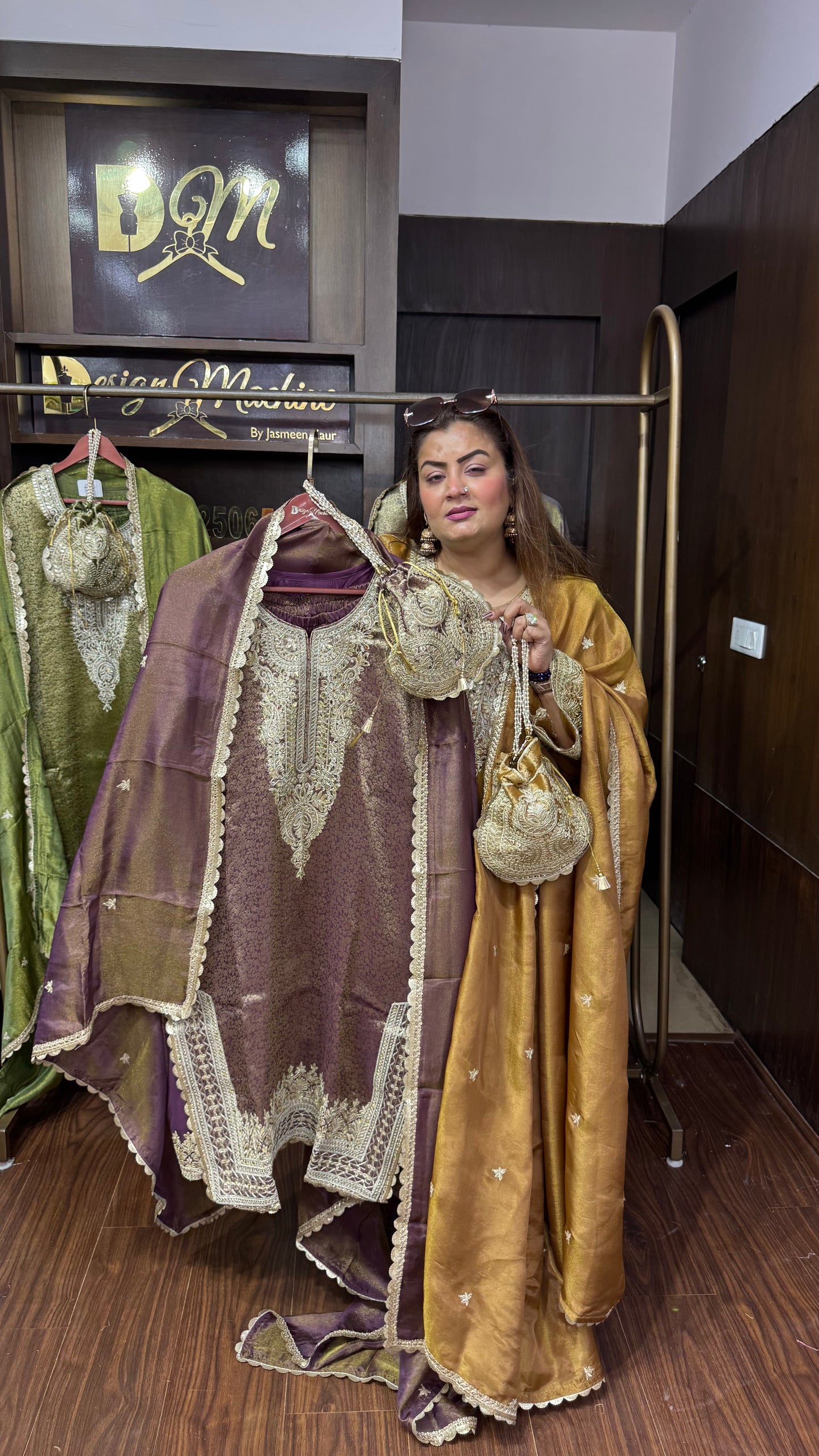 Ishita (Glass Tissue Suit)