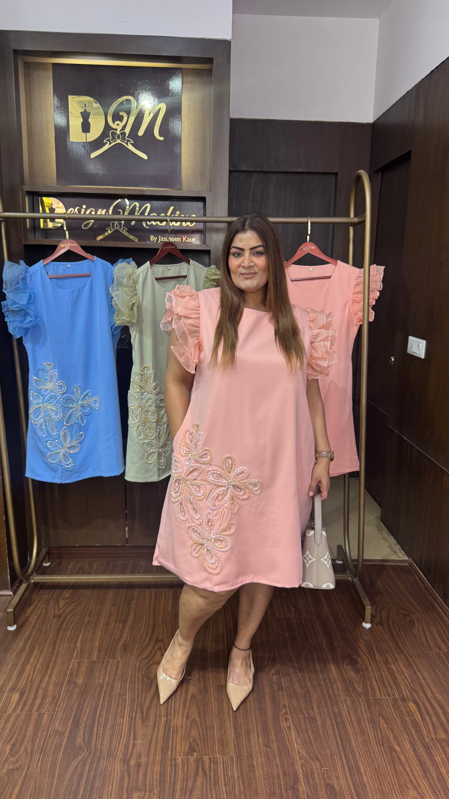 Zayra (Korean Fabric Short Birthday Dress)