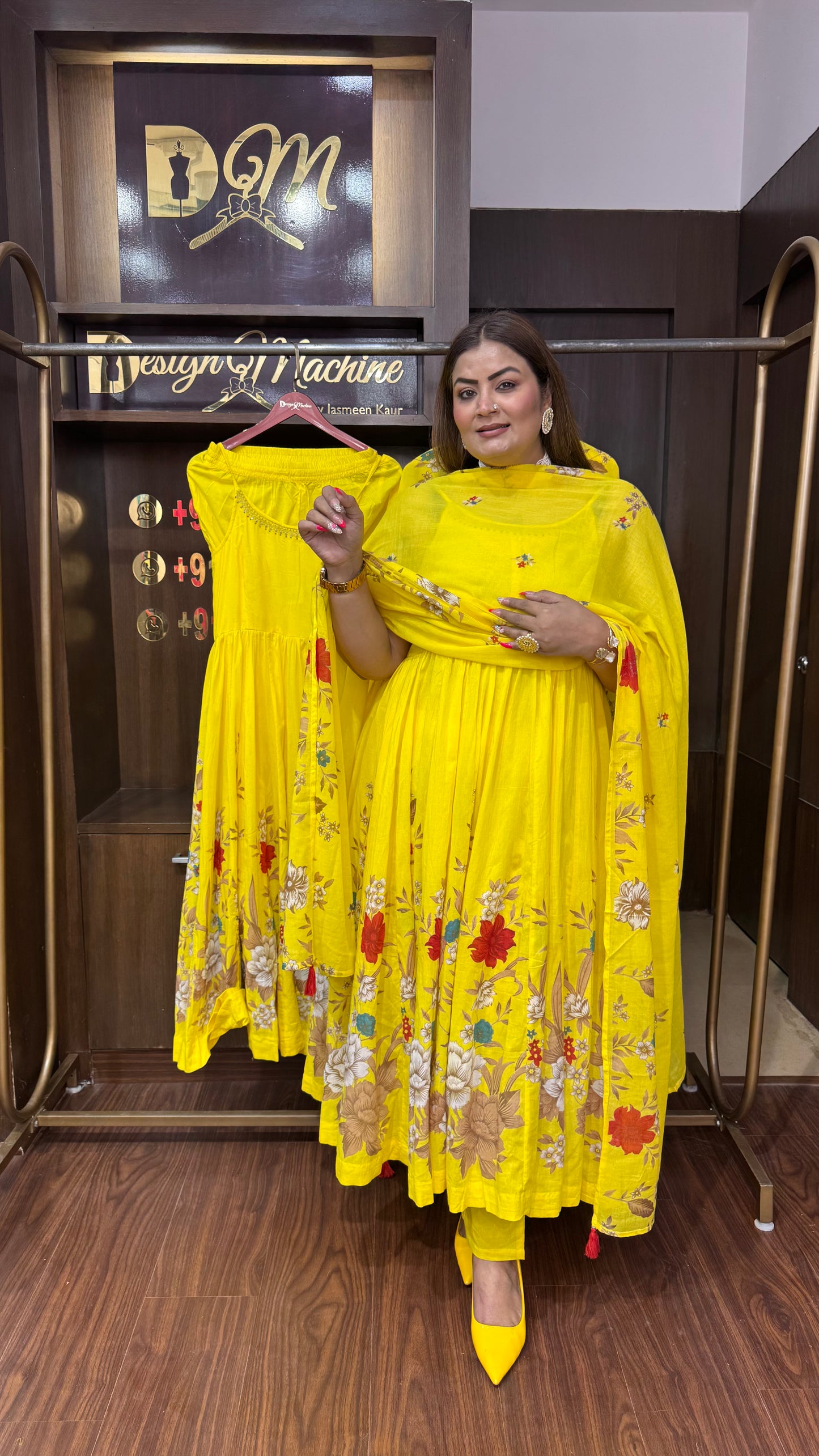 Noor Mahal Cotton Anarkali