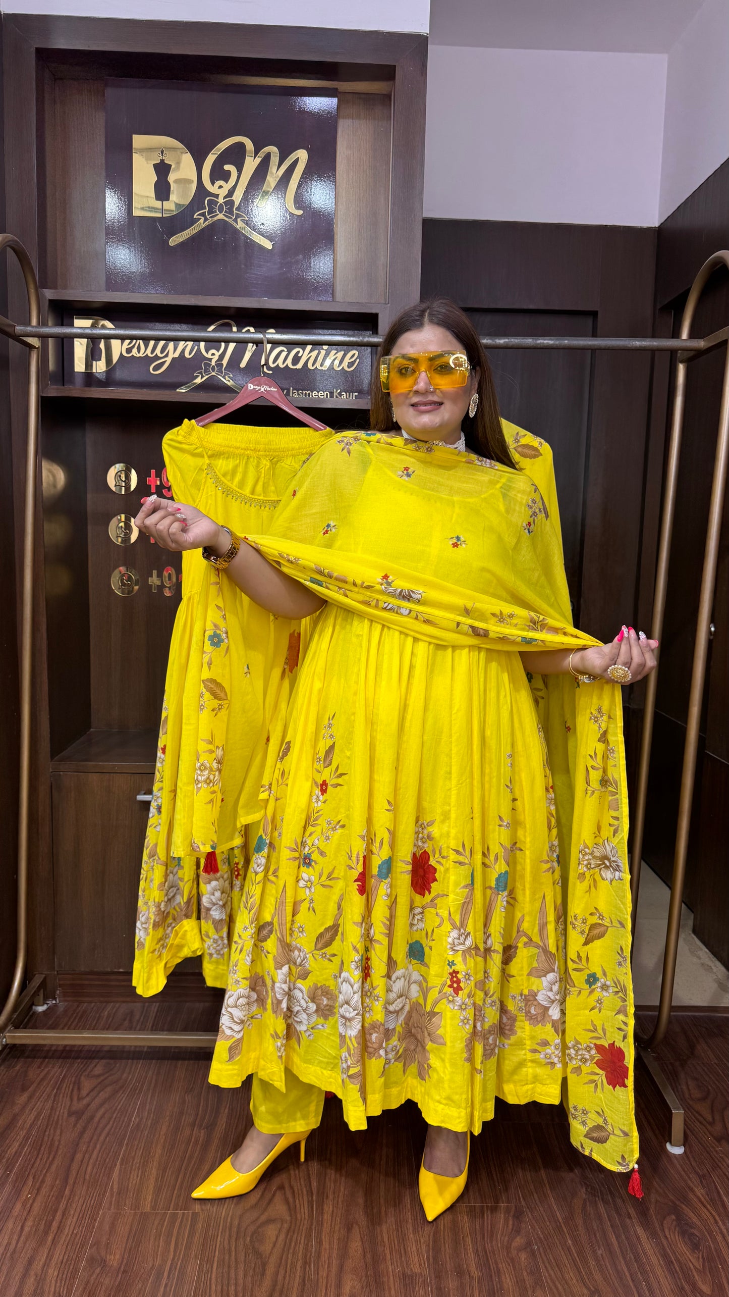Velmira (Cotton Anarkali)