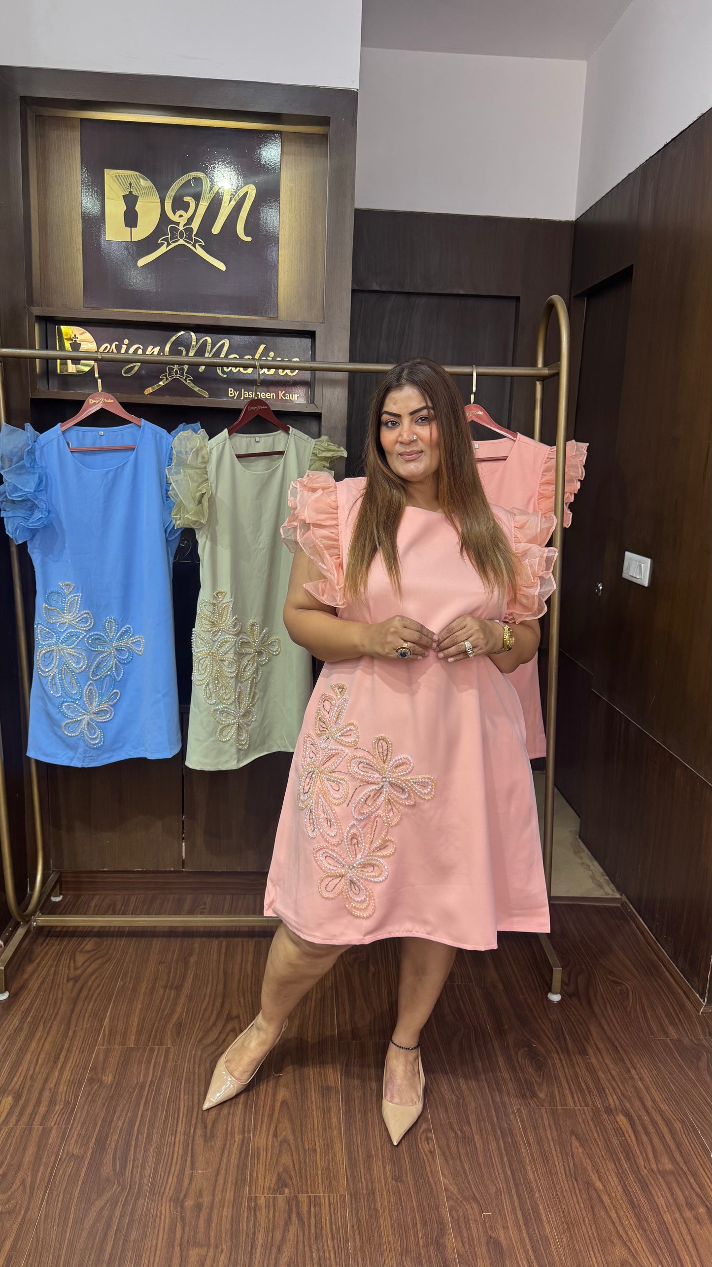 Zayra (Korean Fabric Short Birthday Dress)