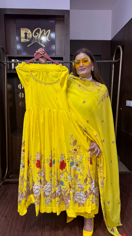 Noor Mahal Cotton Anarkali