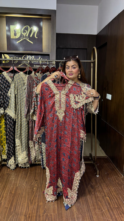 Rishita (Gajji Silk Phiran)