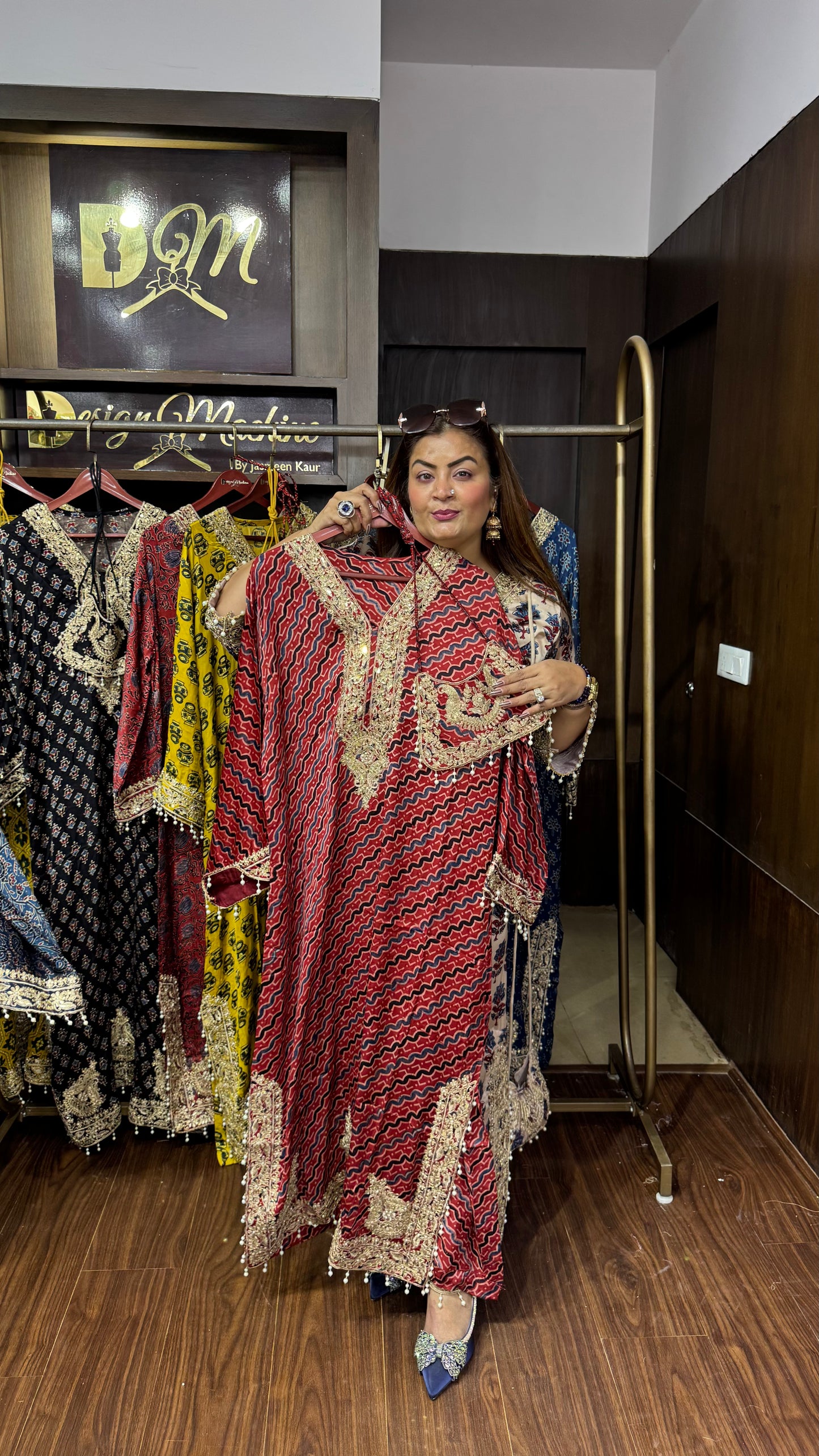 Rishita (Gajji Silk Phiran)