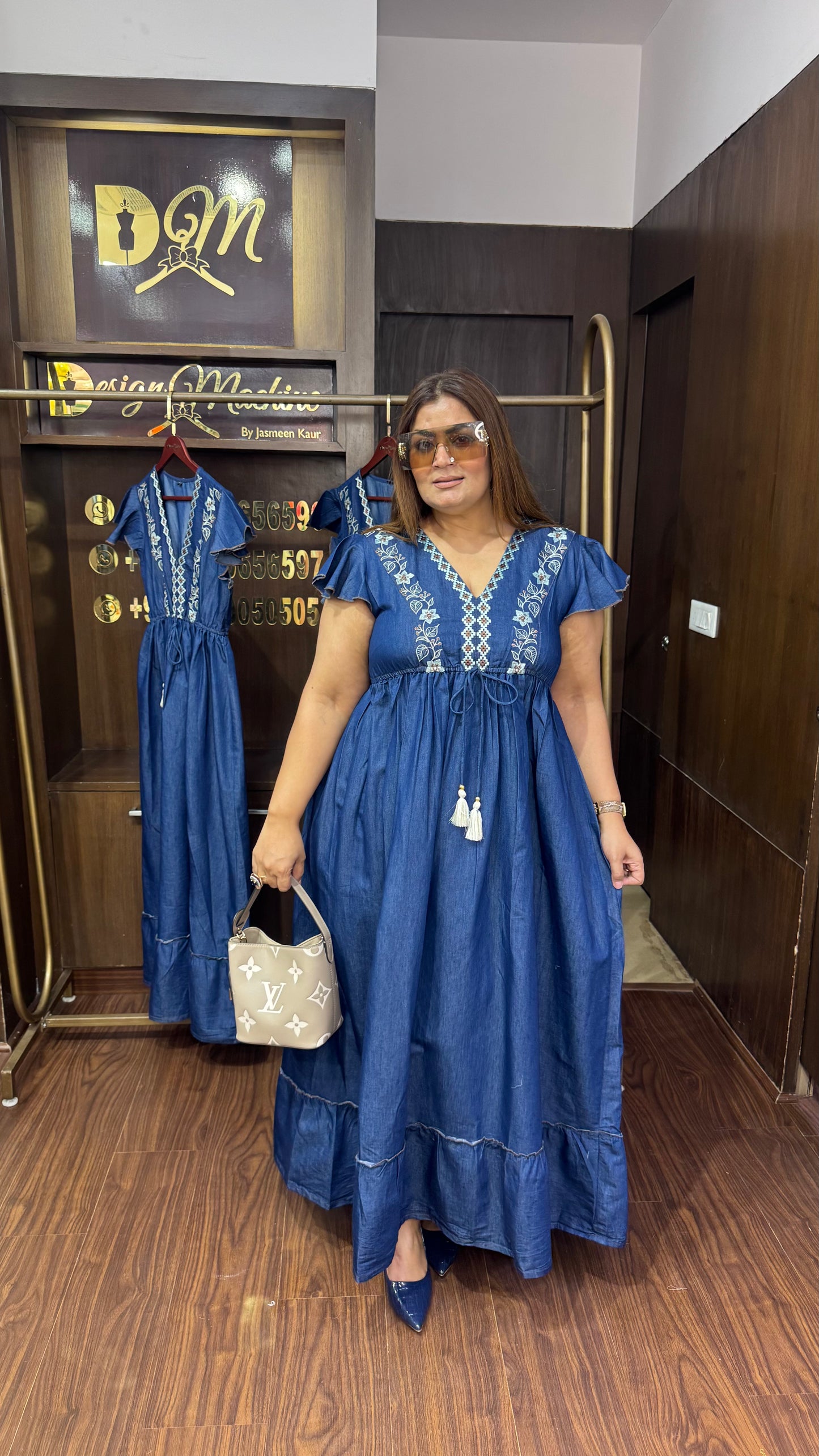 Zayra (Denim Dress)