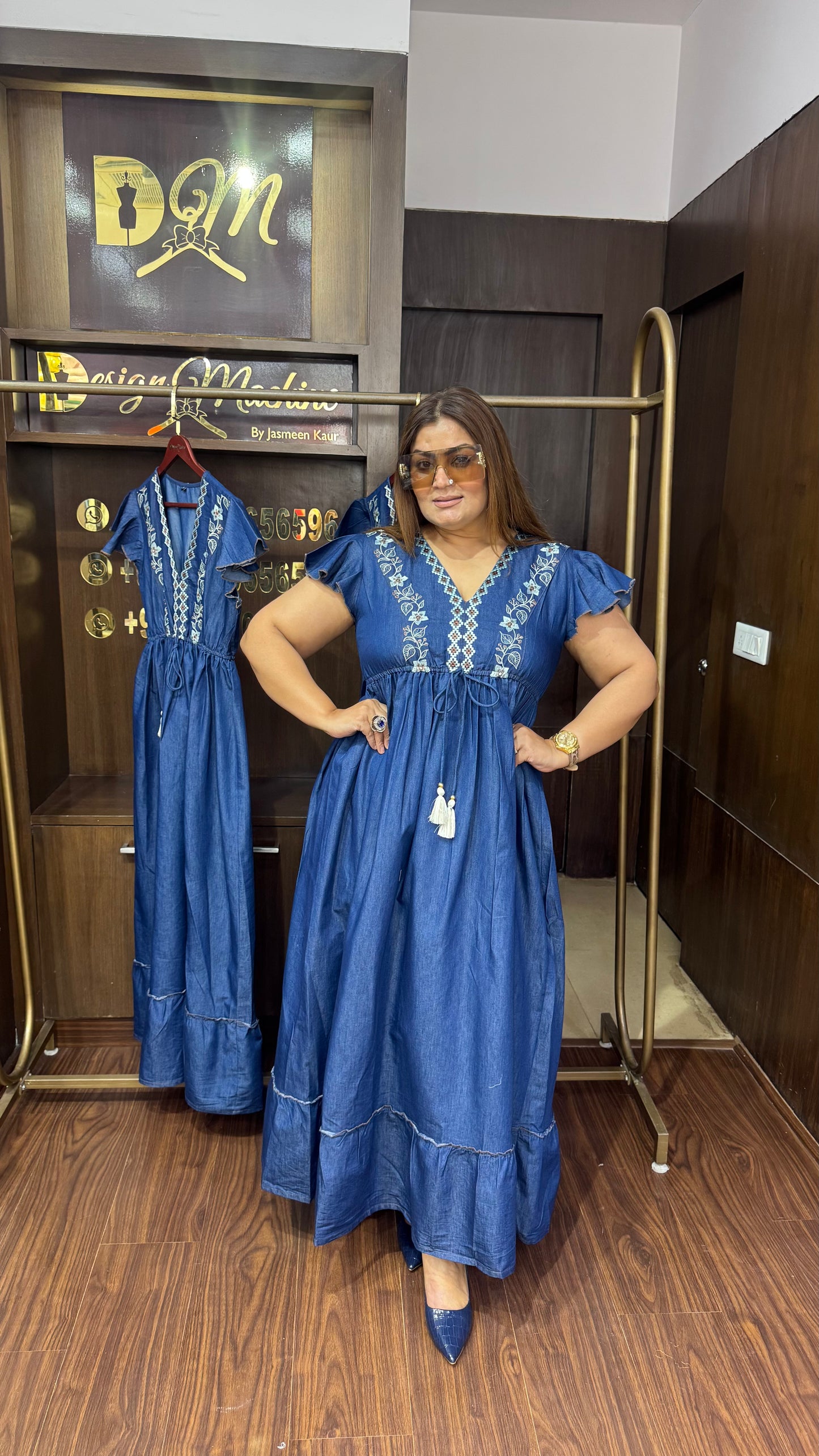 Zayra (Denim Dress)