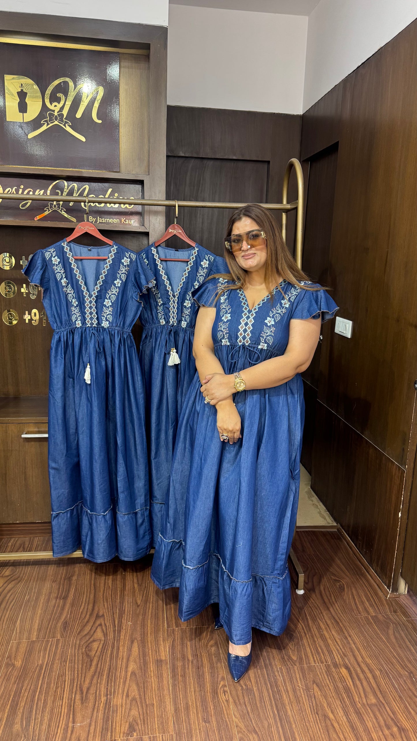 Zayra (Denim Dress)