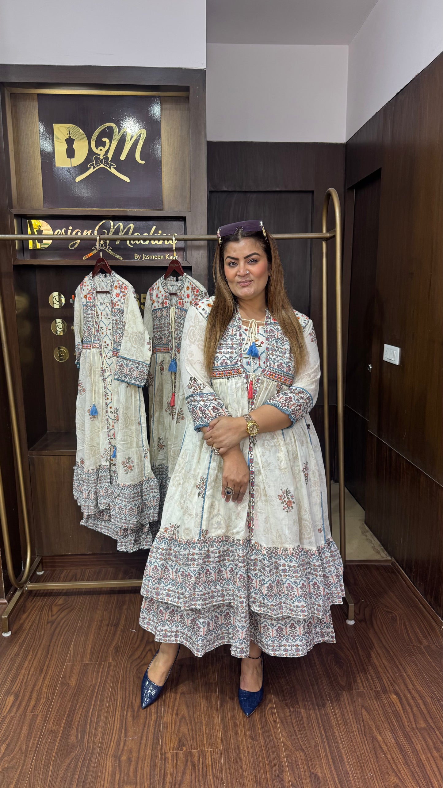 Ayesha (Malmal Cotton Dress)