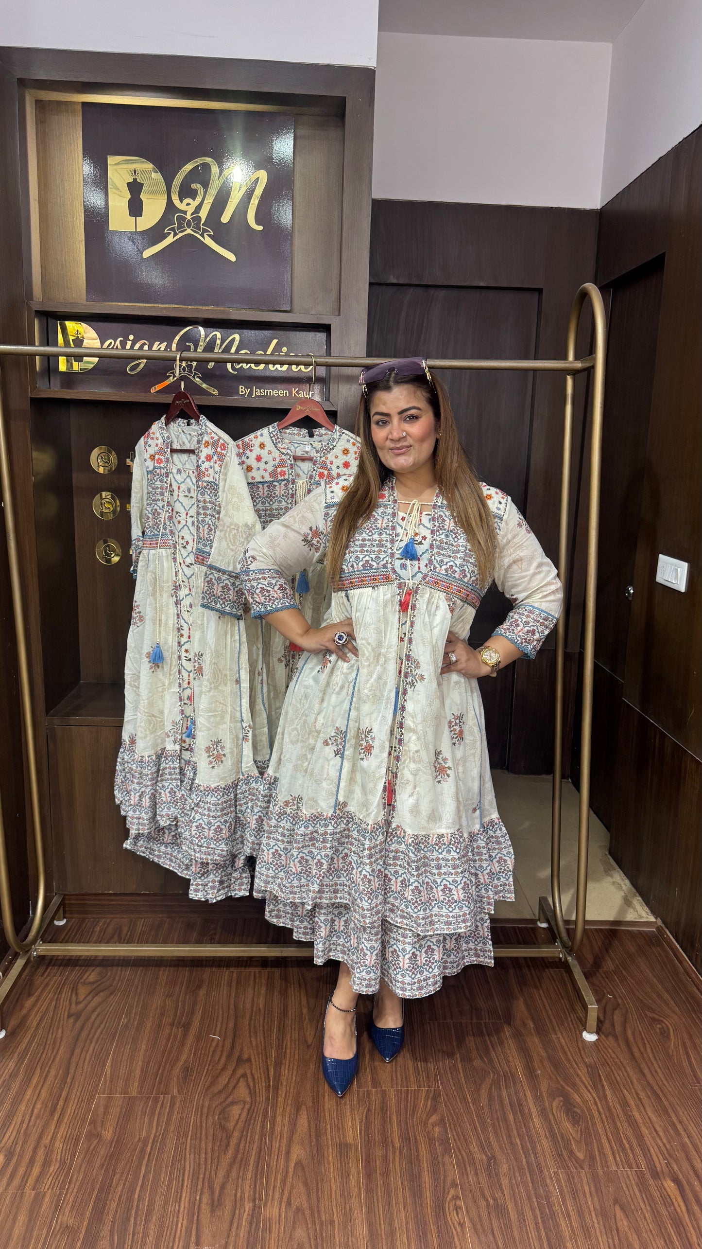 Ayesha (Malmal Cotton Dress)