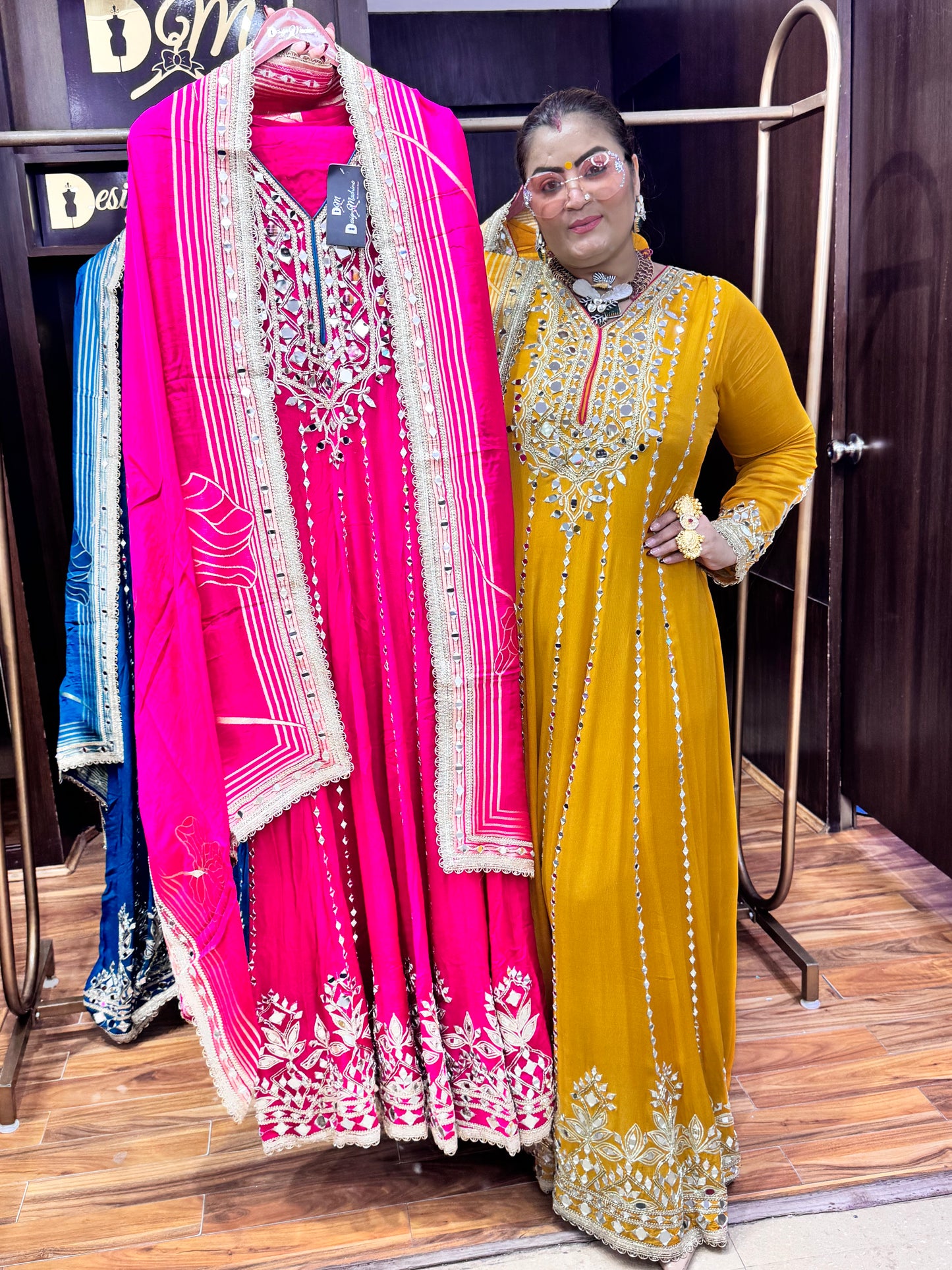 Sitarah Crepe Anarkali