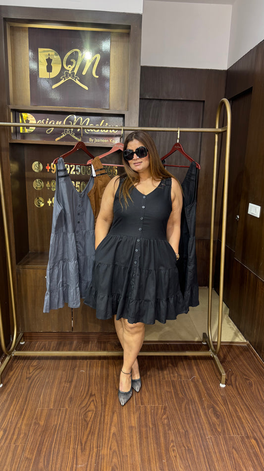 Alina (Cotton Short Dress)