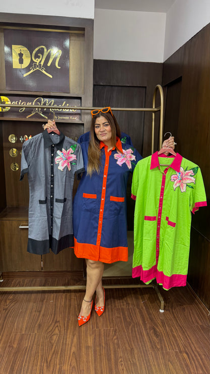 Samyra (Cotton Short Dress)