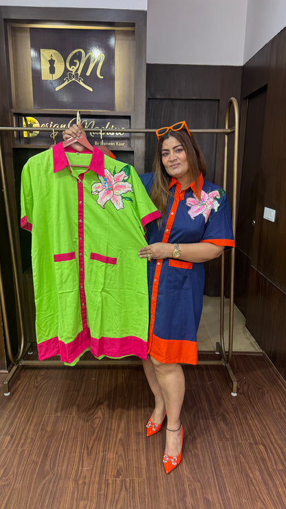 Samyra (Cotton Short Dress)