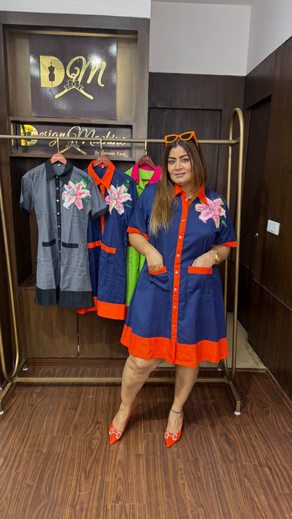 Samyra (Cotton Short Dress)
