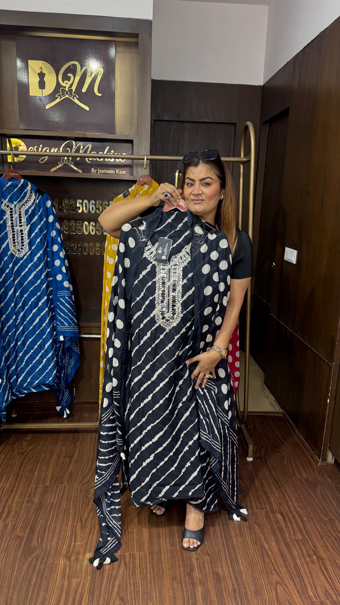 Alina (Malmal Cotton Unstitch Suit)