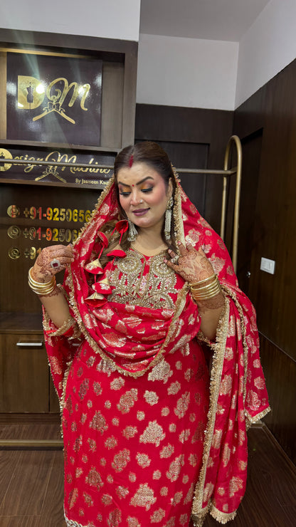Vayra Banarasi Georgette Suit
