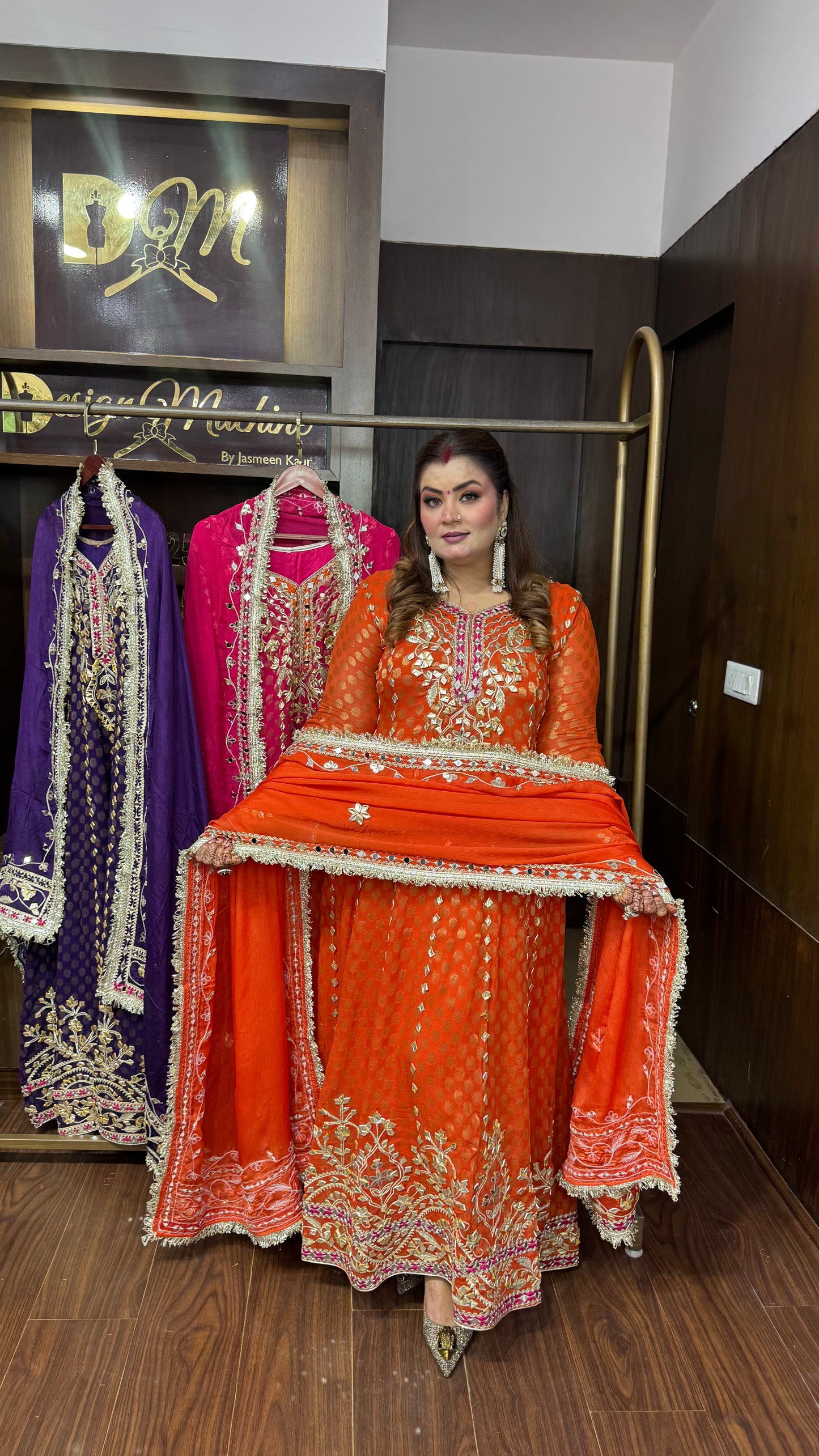 Ishvanya Pure Georgette Anarkali Suit