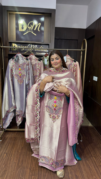 Aarisha Pure Chunon Sharara Suit