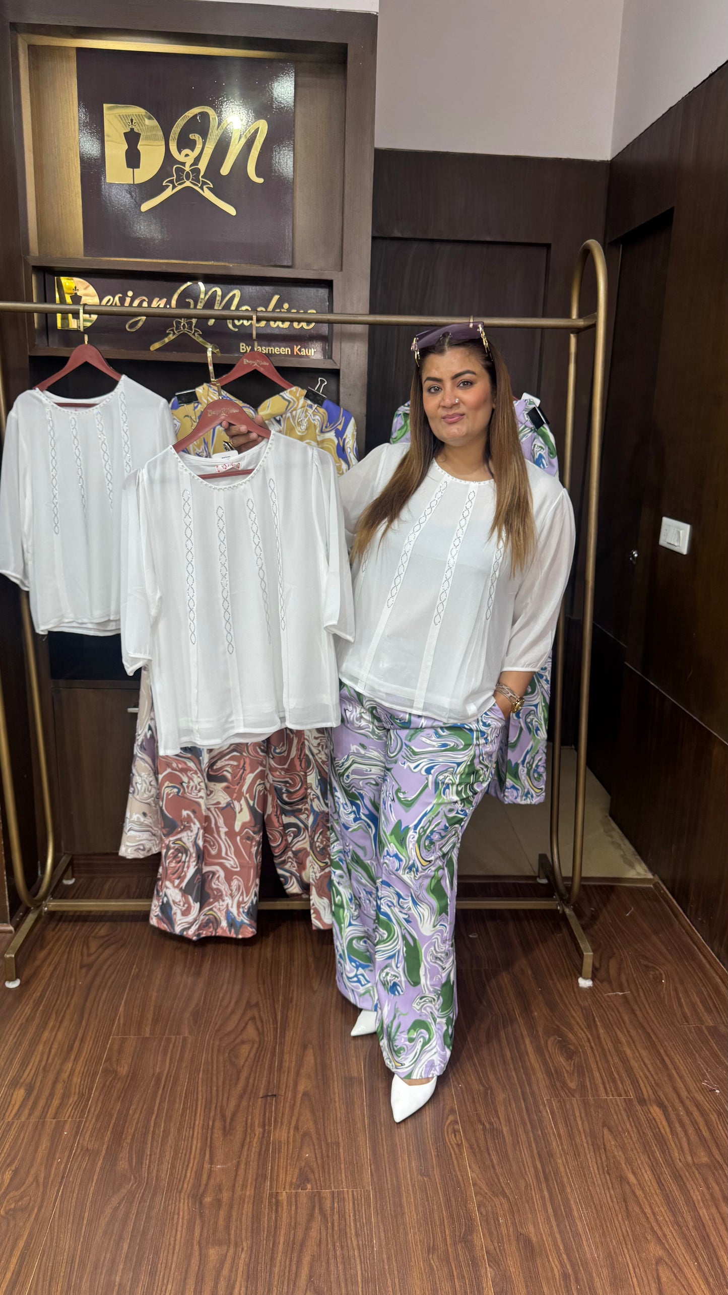 Arina (Georgette Fabric Top)