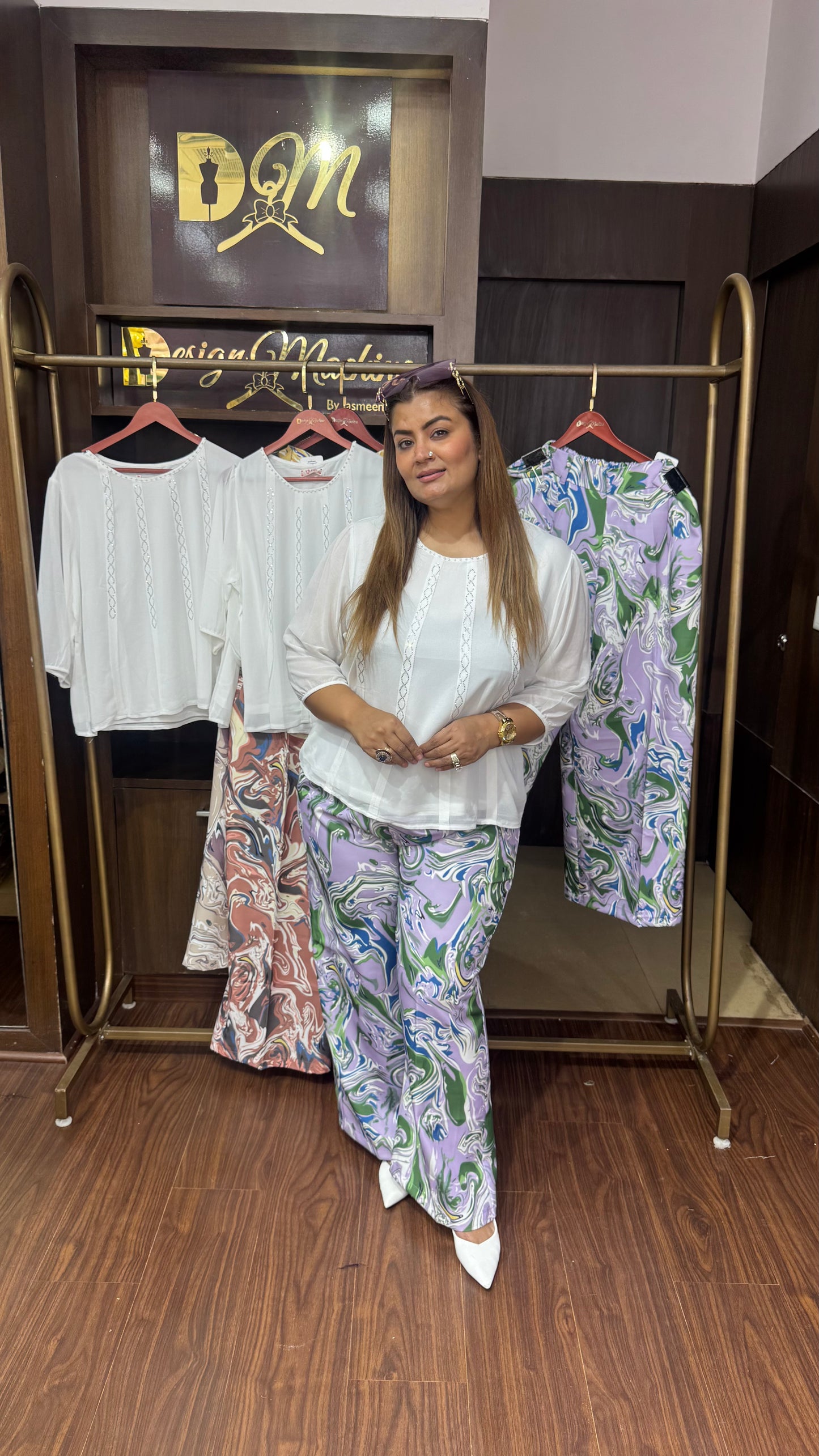 Arina (Georgette Fabric Top)