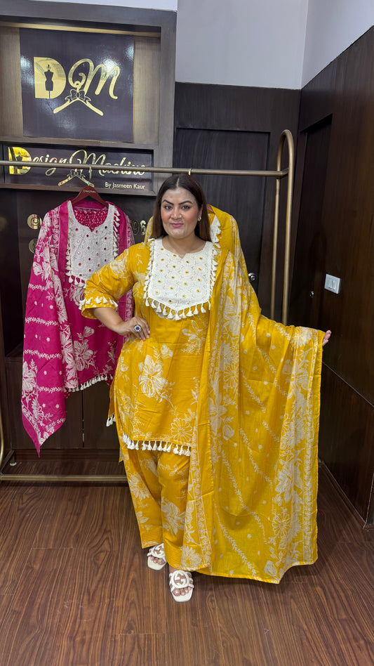 Navya (Cotton Suit)