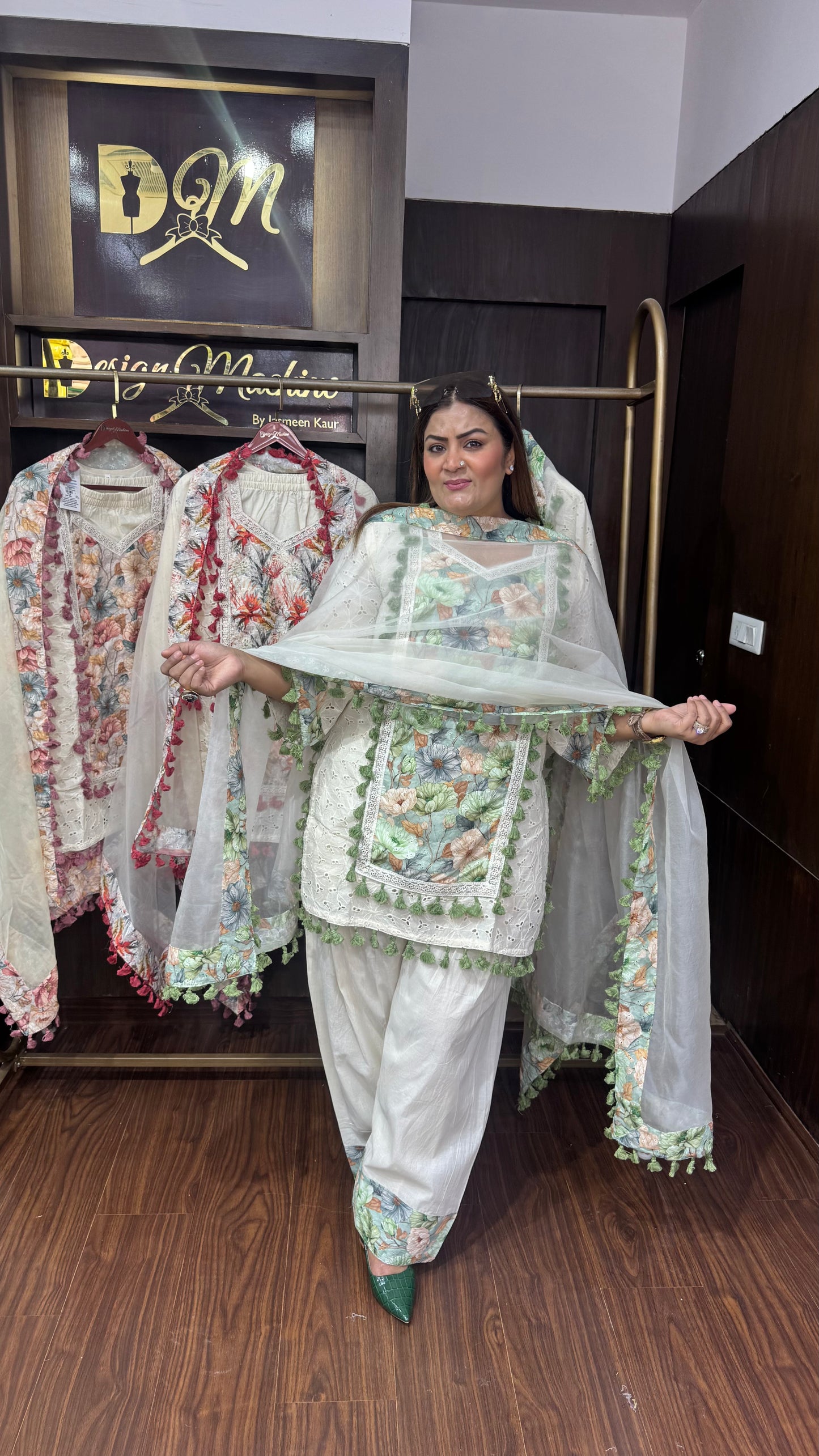 Kiara (Cotton Farshi Salwar Suit)