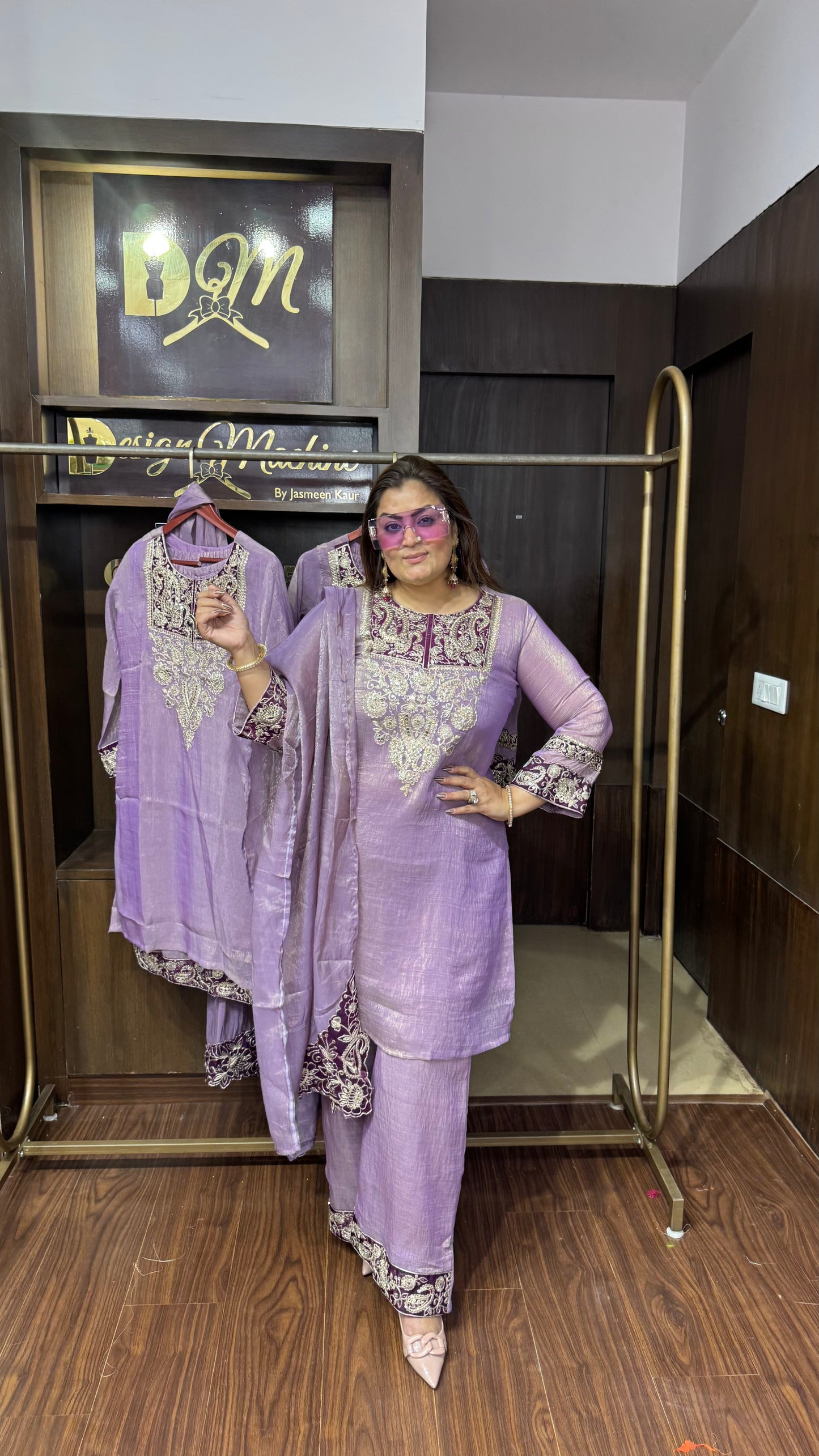 Rishita (Crush Tissue Suit)