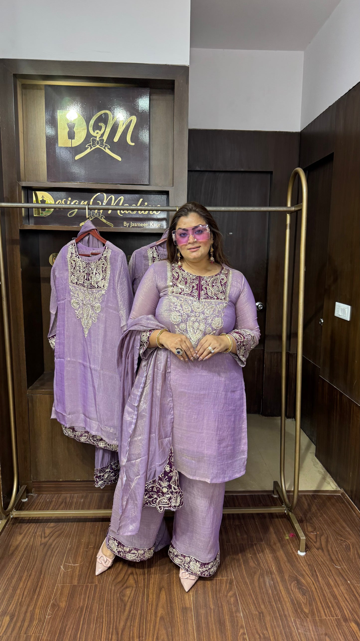Rishita (Crush Tissue Suit)
