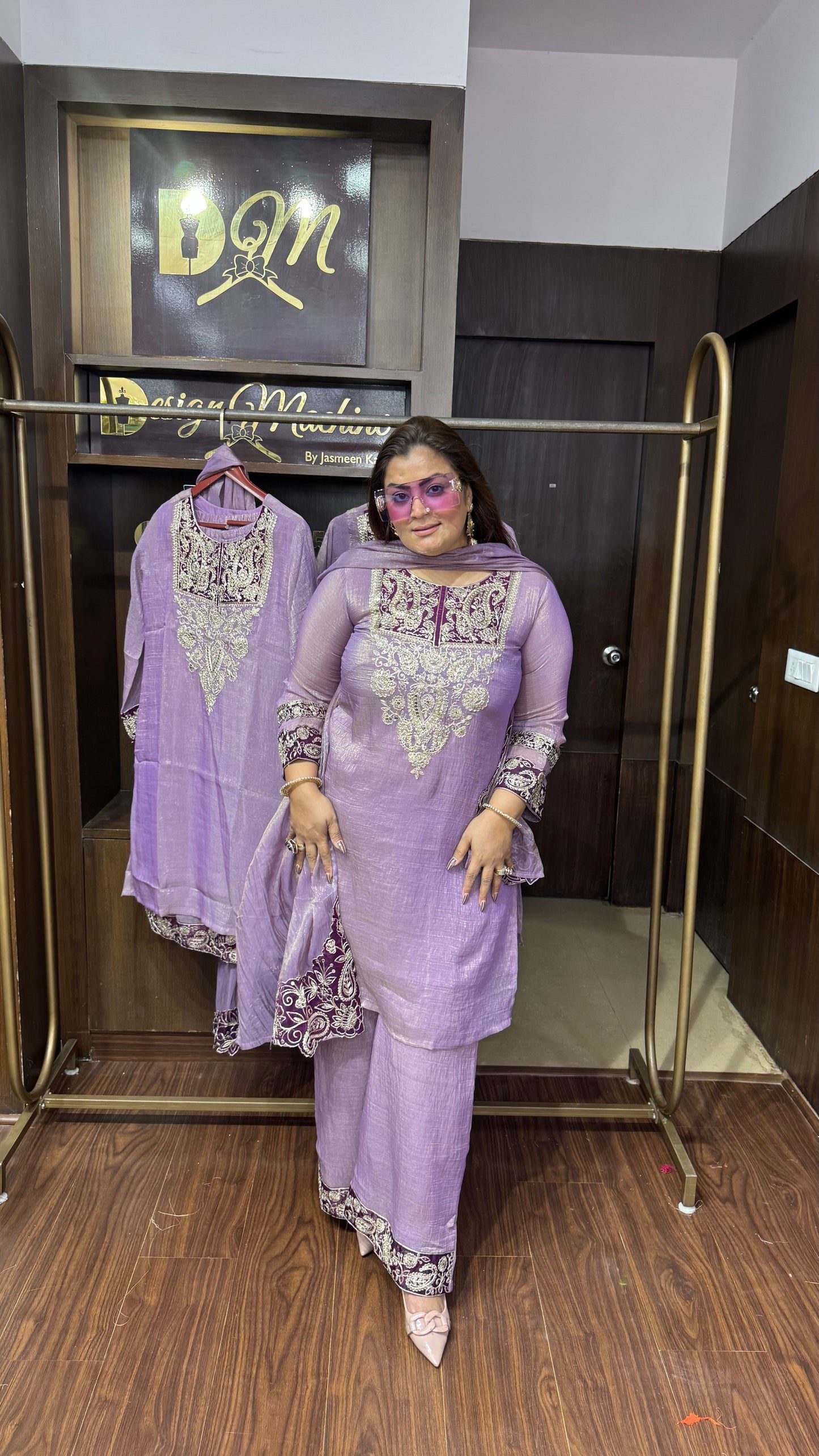 Rishita (Crush Tissue Suit)