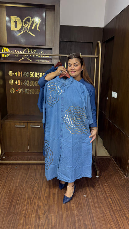 Simra (Denim Dress)