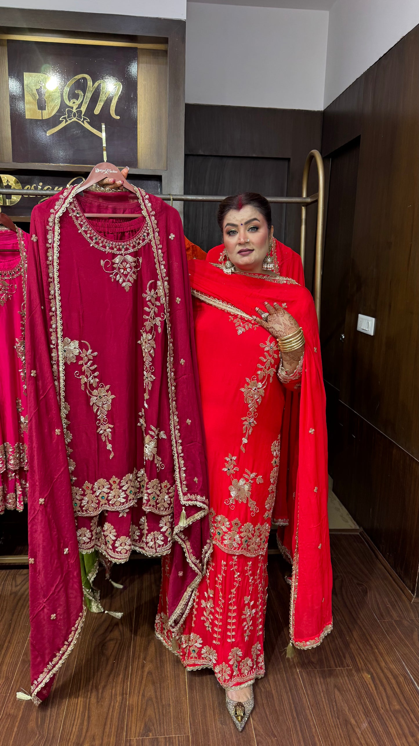 Zaylora Pure Chunon Sharara Suit