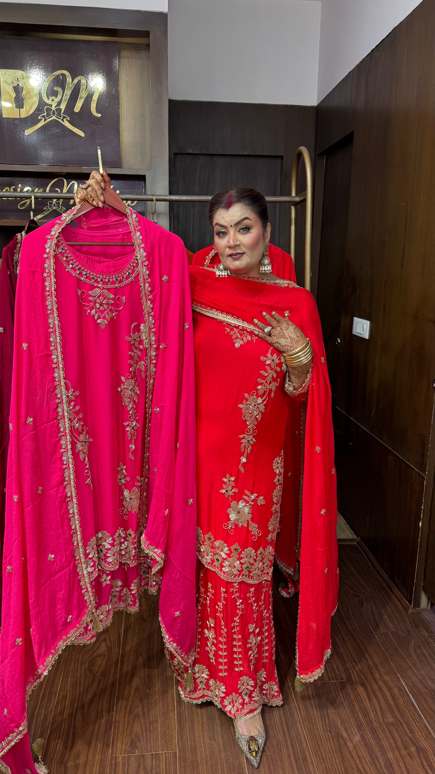 Zaylora Pure Chunon Sharara Suit