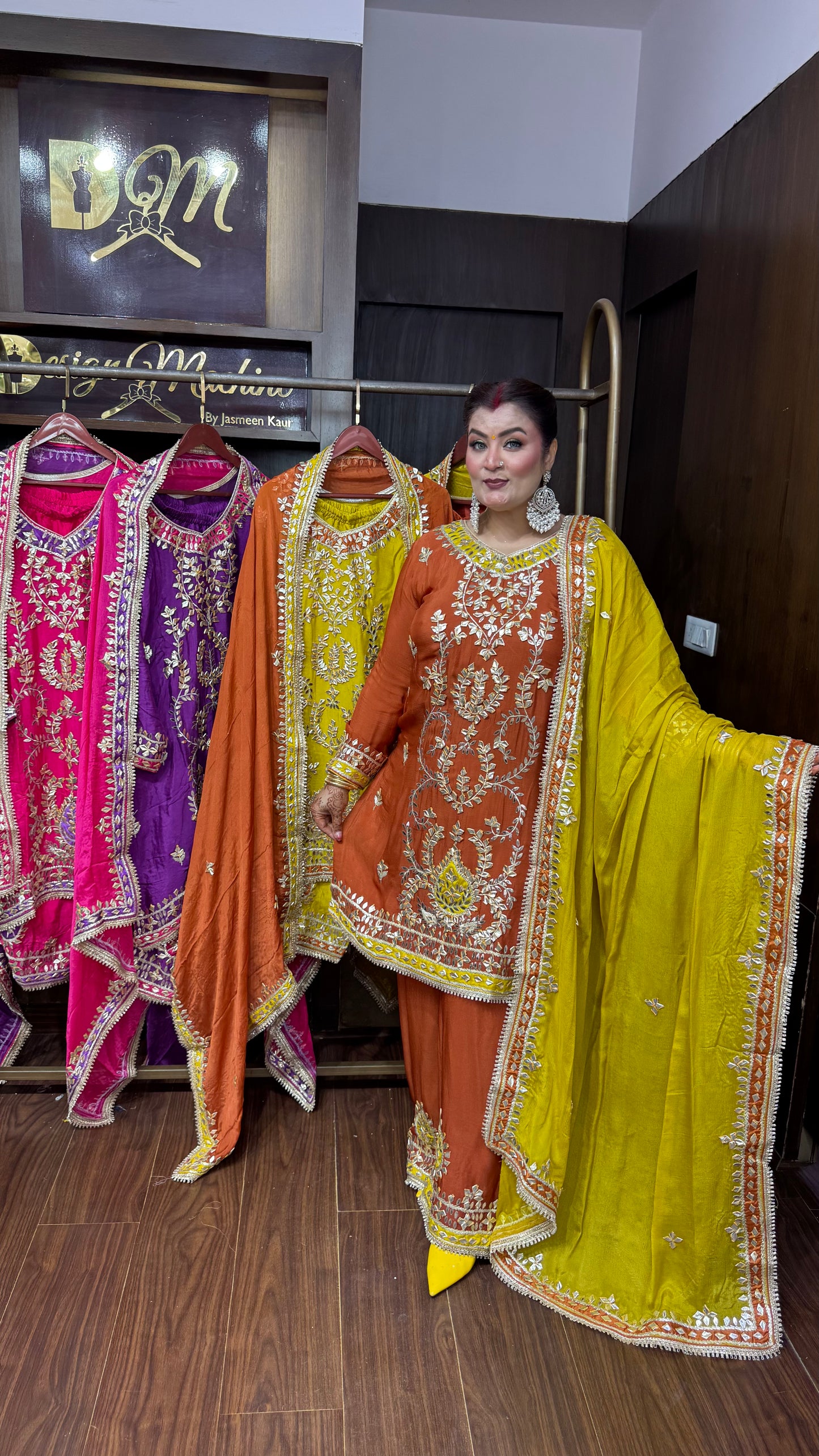 Aavielle Pure Chunon Sharara Suit