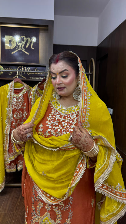 Aavielle Pure Chunon Sharara Suit