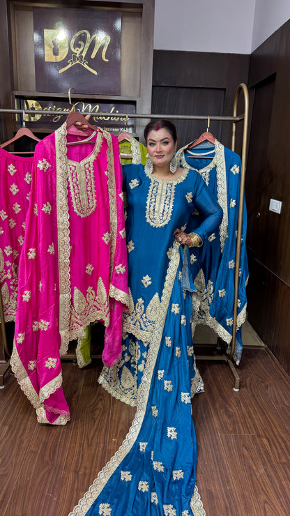 Veylora Pure Chunun Sharara Suit