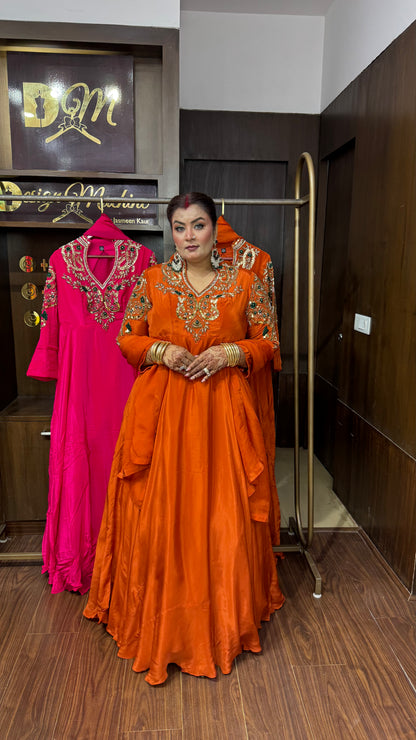Yashvi Pure Chunon Anarkali Suit